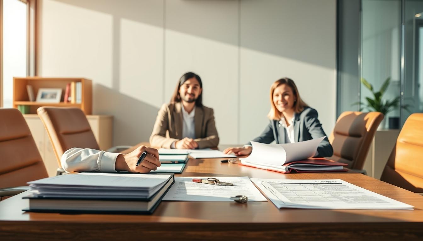 Property settlement documents and transfer review